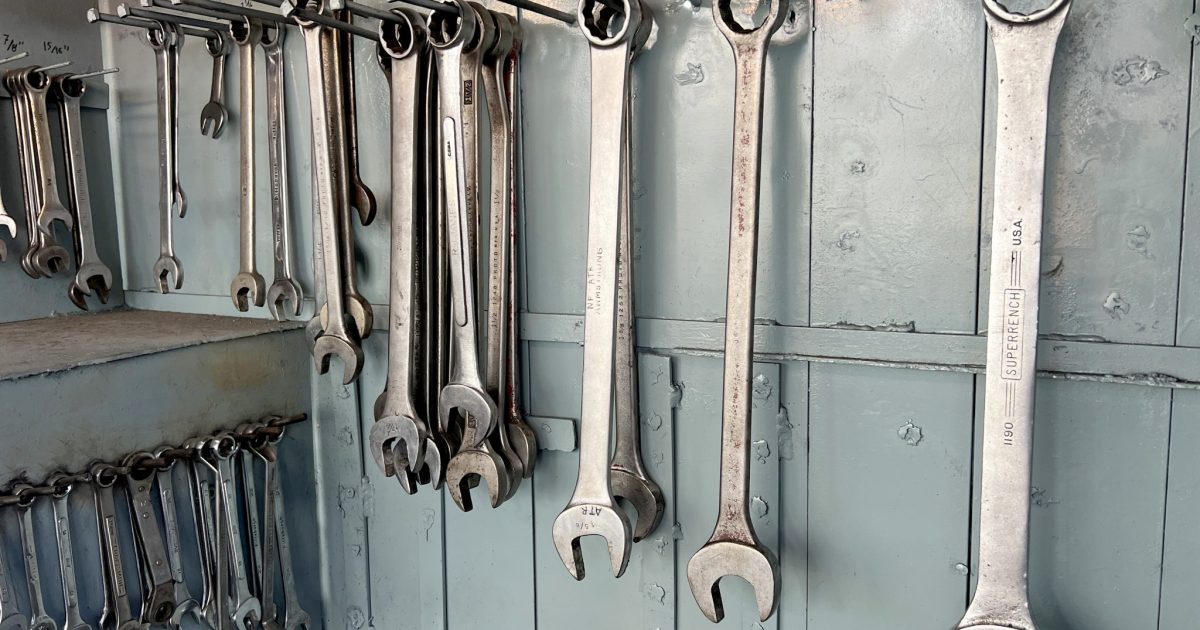 Train Mechanic Wrenches And Tools